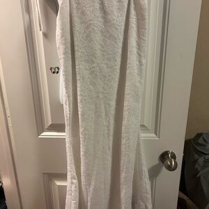 SHEIN White Lace Maxi Dress